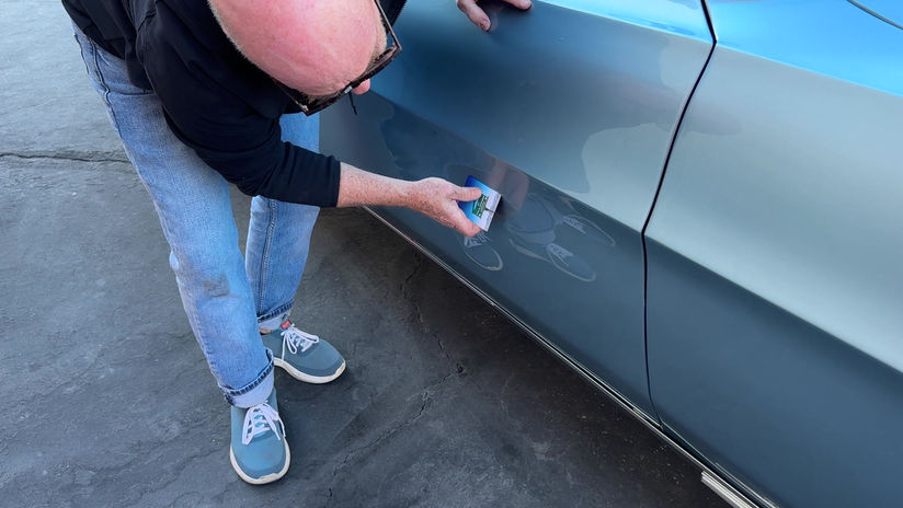 Magnet test, passenger side